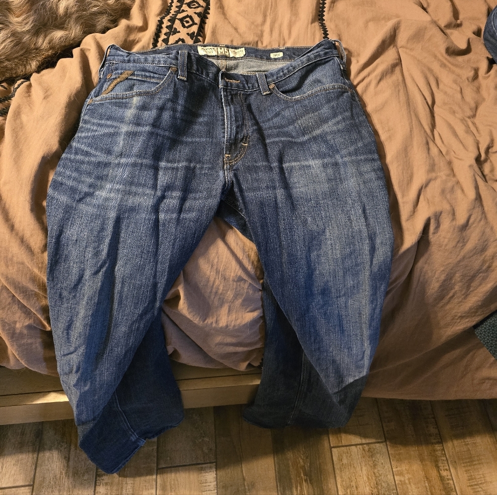 Ariat M5 Straight Fit Blue Jeans